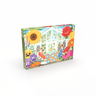 Garten der Freundschaft, 1000 Teile von Penny Puzzle 