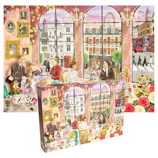London-Puzzle „Heimat des High Tea“, 2000 Teile von Penny Puzzle 