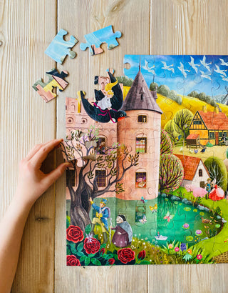 Home of Fairytales 100 XL pieces children's puzzle +5 years from Penny Puzzle 