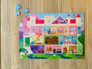Einhornschloss 150 XL Teile Kinderpuzzle +5 Jahre von Penny Puzzle 