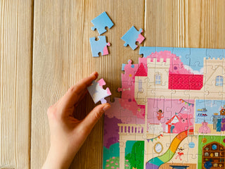 Einhornschloss 150 XL Teile Kinderpuzzle +5 Jahre von Penny Puzzle 
