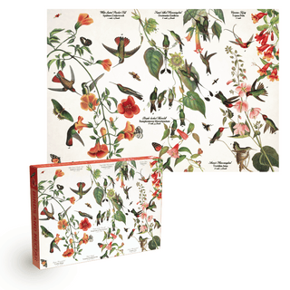 Birds and Nectar 1000 piece vintage puzzle Penny Puzzle 
