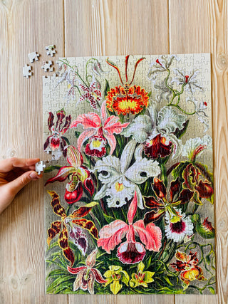 Orchids 500 Teile Vintage-Puzzle von Penny Puzzle