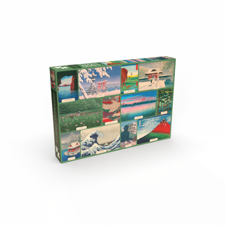 Japanische Drucke 1000 Teile Vintage-Puzzle von Penny Puzzle