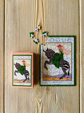 Zebra Chic minipuslespil 99 brikker fra Penny Puzzle