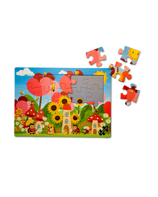 Bee Happy - 20 XL brikker børnepuslespil +3 år fra Penny Puzzle