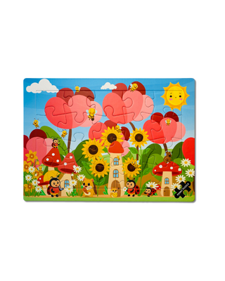 Bee Happy - 20 XL brikker børnepuslespil +3 år fra Penny Puzzle