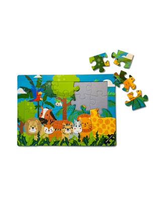 In The Jungle - 20 XL brikker børnepuslespil +3 år fra Penny Puzzle