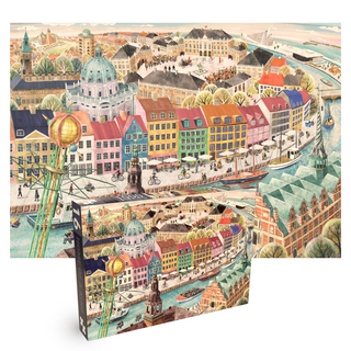 Kopenhagen-Puzzle „Haus eines Königs“, 1000 Teile von Penny Puzzle