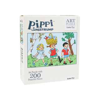 Pippi Longstocking jigsaw puzzle 200 pieces Art Puzzle from Barbo Toys