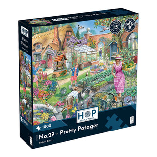 Pretty Potager 1000 Piece Jigsaw Puzzle from House of Puzzles
