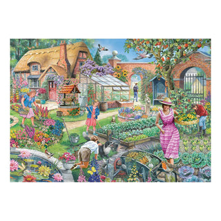 Pretty Potager 1000 Piece Jigsaw Puzzle from House of Puzzles