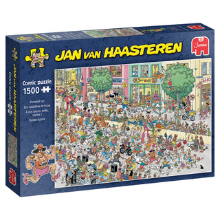 Pumped Up! Jan van Haasteren 1500 brikker puslespil