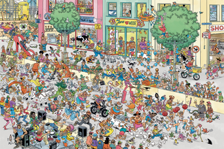 Aufgepumpt! Jan van Haasteren 1500 Teile Puzzle
