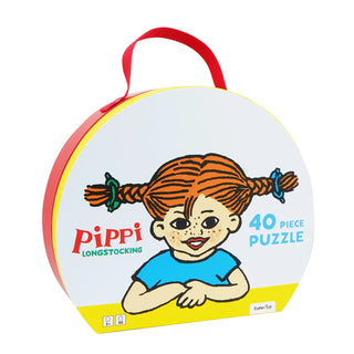 Pippi Langstrumpf Puzzle für Kinder ab 3 Jahren mit 40 XL Teilen