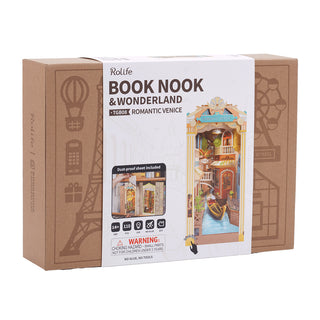 Romantic Venice Book Nook 110 piece 3D puzzle