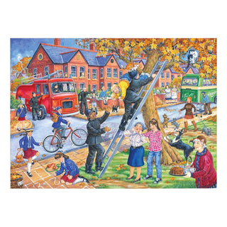 Saving Miss Kitty puslespil 250 XL brikker fra House of Puzzles