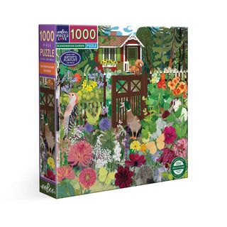 Scandinavian Garden eeBoo 1000 piece puzzle 