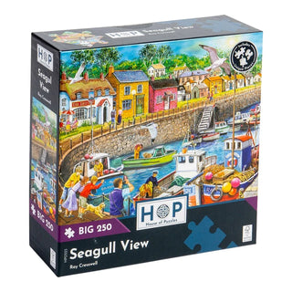 Seagull View puslespil 250 XL brikker fra House of Puzzles