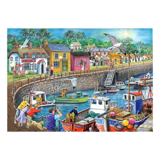 Seagull View jigsaw puzzle 250 XL pieces from House of Puzzles