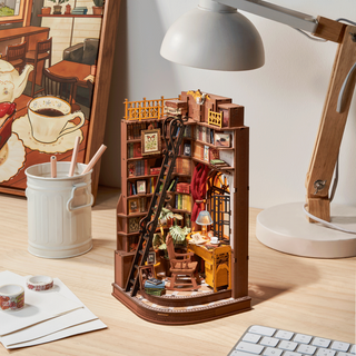 Silent Corner Study Book Nook 196 Pieces 3D Puzzle