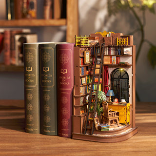 Silent Corner Study Book Nook 196 Pieces 3D Puzzle