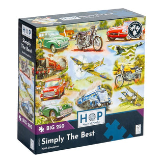 Simply the Best! 250 XL brikker puslespil fra House of Puzzles