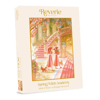 Spring Witch Academy 500 piece luxury puzzle from Reverie