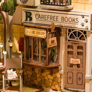 Sunshine Town Book Nook 246-teiliges 3D-Puzzle