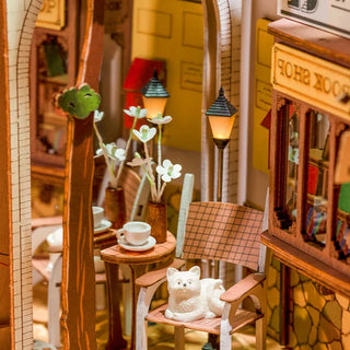 Sunshine Town Book Nook 246-teiliges 3D-Puzzle