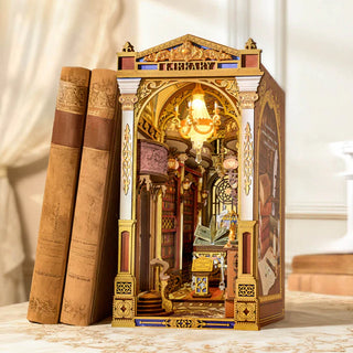 Library of Wonders 258 brikker 3D-puslespil