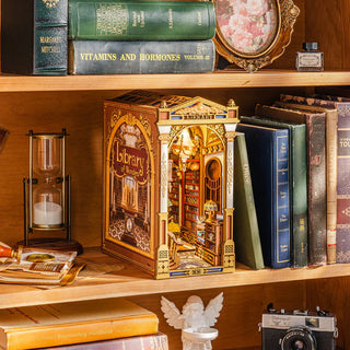 Library of Wonders 258 brikker 3D-puslespil