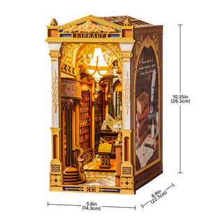 Library of Wonders 258 brikker 3D-puslespil