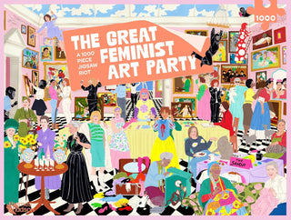 Great Feminist Art Party 1000 Teile Puzzle