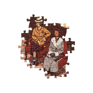 Hercule Poirot 1000-Teile-Puzzle von Laurence King 
