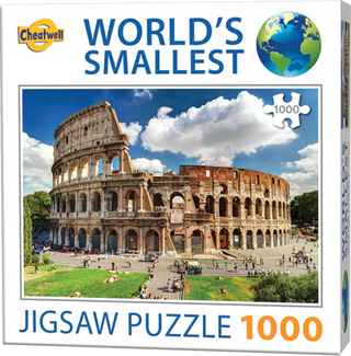 World's Smallest Colosseum i Rom 1000 minibrikker puslespil
