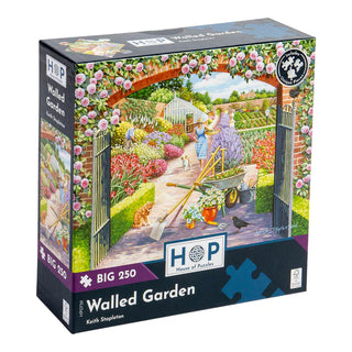 Walled Garden puslespil 250 XL brikker fra House of Puzzles