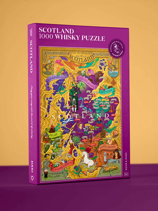 Whiskey from Scotland puzzle 1000 pieces Water &amp; Wines