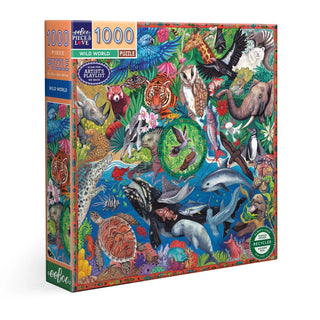 Wild World eeBoo 1000 piece puzzle 