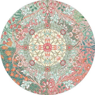 William Morris 500-teiliges rundes Puzzle von Pomegranate