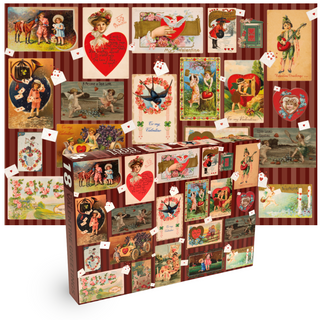 Ye Old Valentine Greetings 1000-teiliges Puzzle von Penny Puzzle 