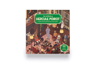 Hercule Poirot 1000-Teile-Puzzle von Laurence King 