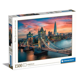 Clementoni 1500 brikker puslespil - London Twilight