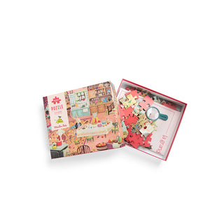 Home comfort 100 XXL pieces puzzle for children + 5 years Moulin Roty