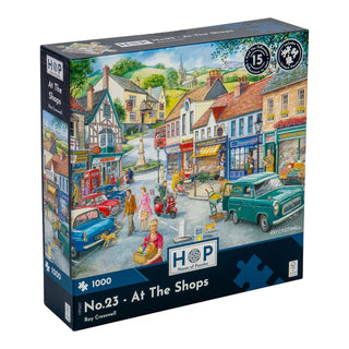 At The Shops 1000 piece puzzle from House of Puzzles 