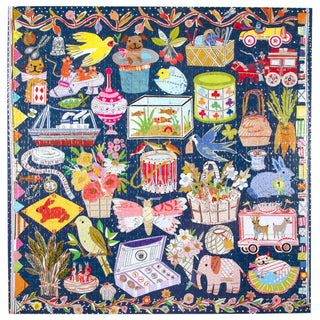 The Cat & The Yarn 1000 brikker puslespil fra eeBoo