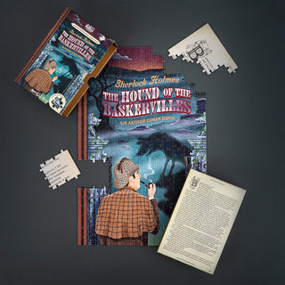 The Hound of the Baskervilles 252-piece book puzzle from Professor Puzzle