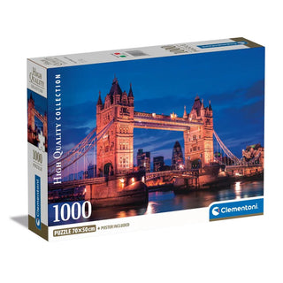 Clementoni 1000-Teile-Puzzle – Tower Bridge bei Nacht 