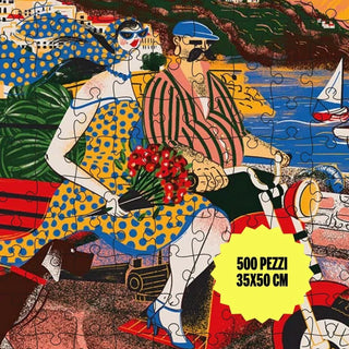 Tra I Due Golfi - 500 piece puzzle from Sto Puzzle 